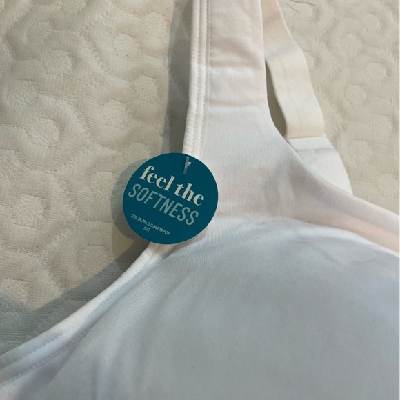 NWT Vanity Fair Bra White 3XL Women’s Comfy Wireless Plus Size Everyday - Picture 2 of 6